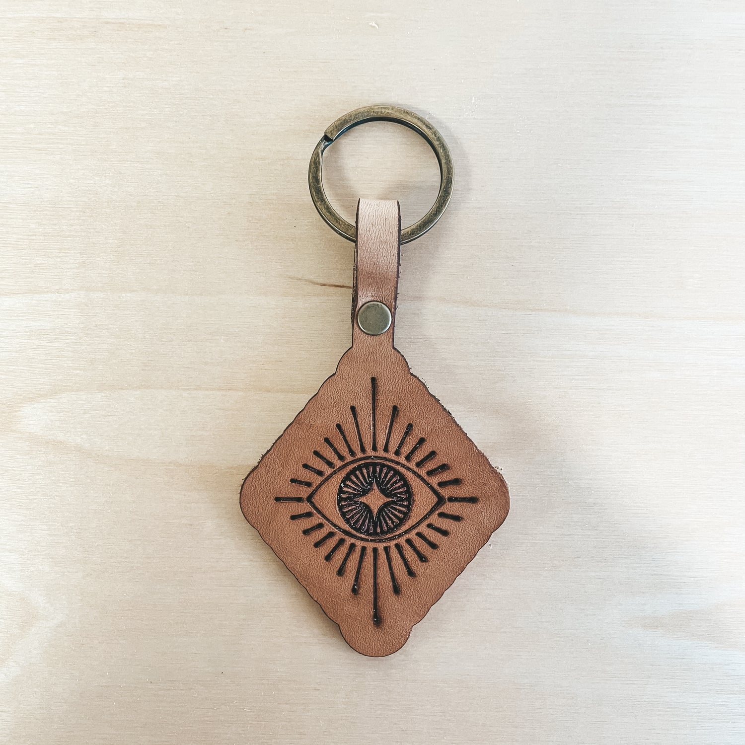 All Seeing Eye Cutout Keychain