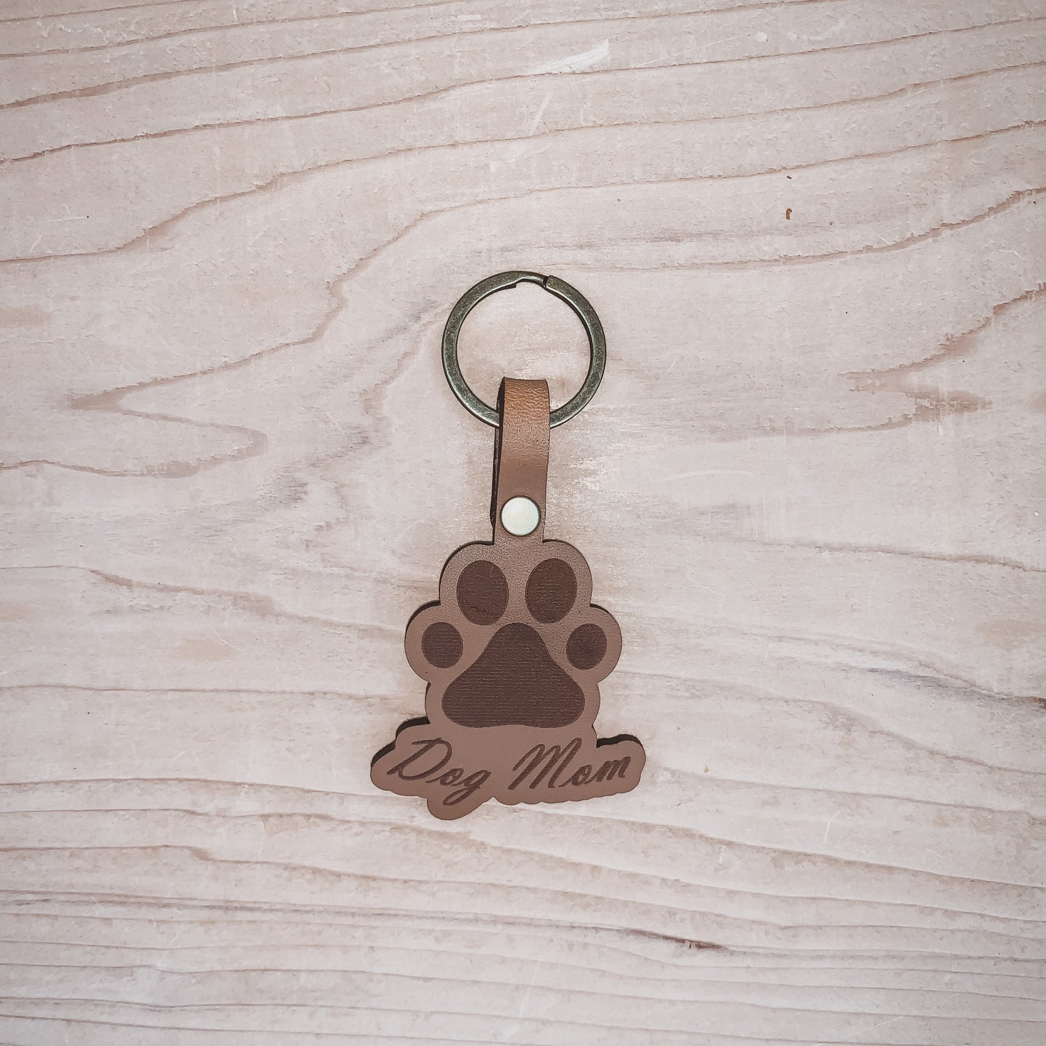 Dog Mom Keychain