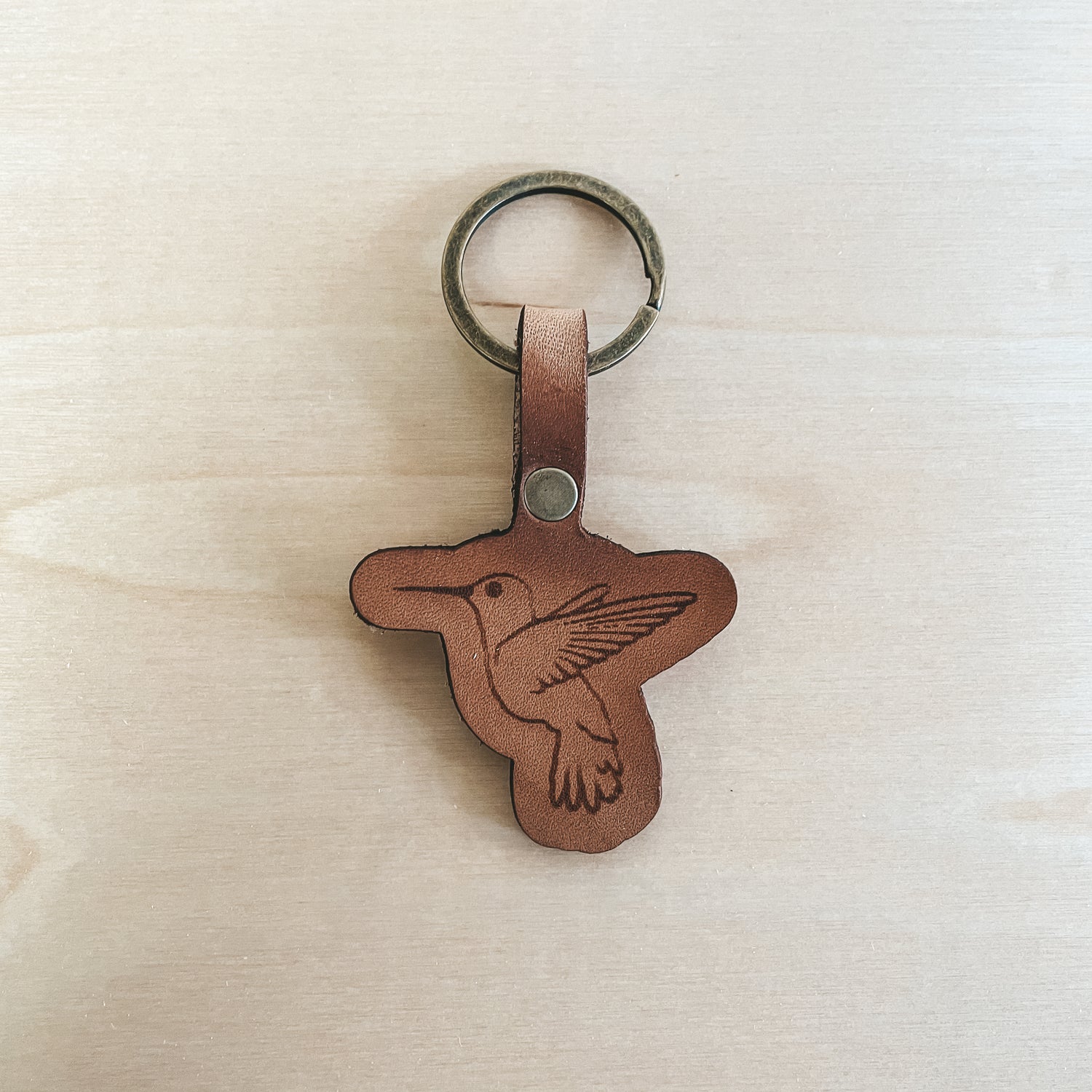 Hummingbird Cutout Keychain