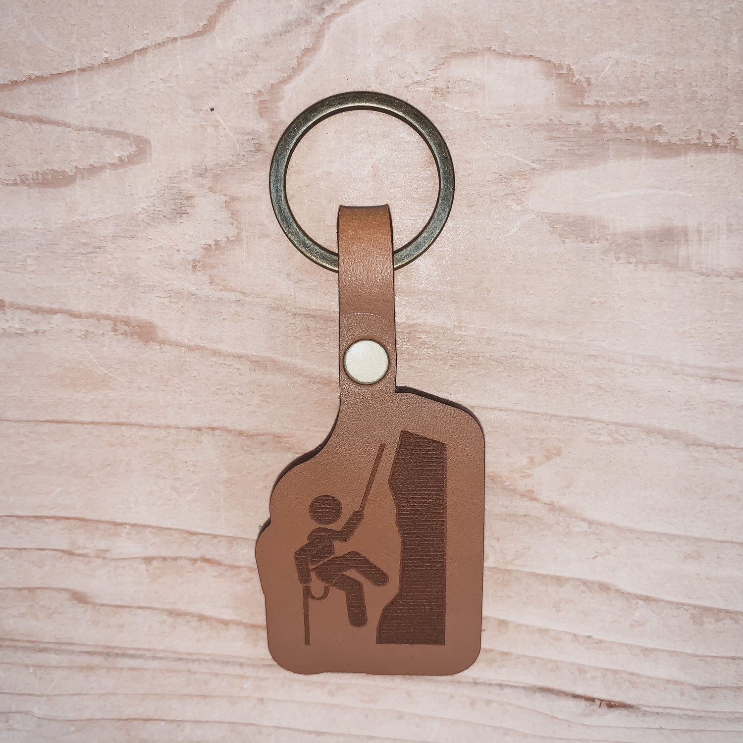 Mountain Climber Keychain