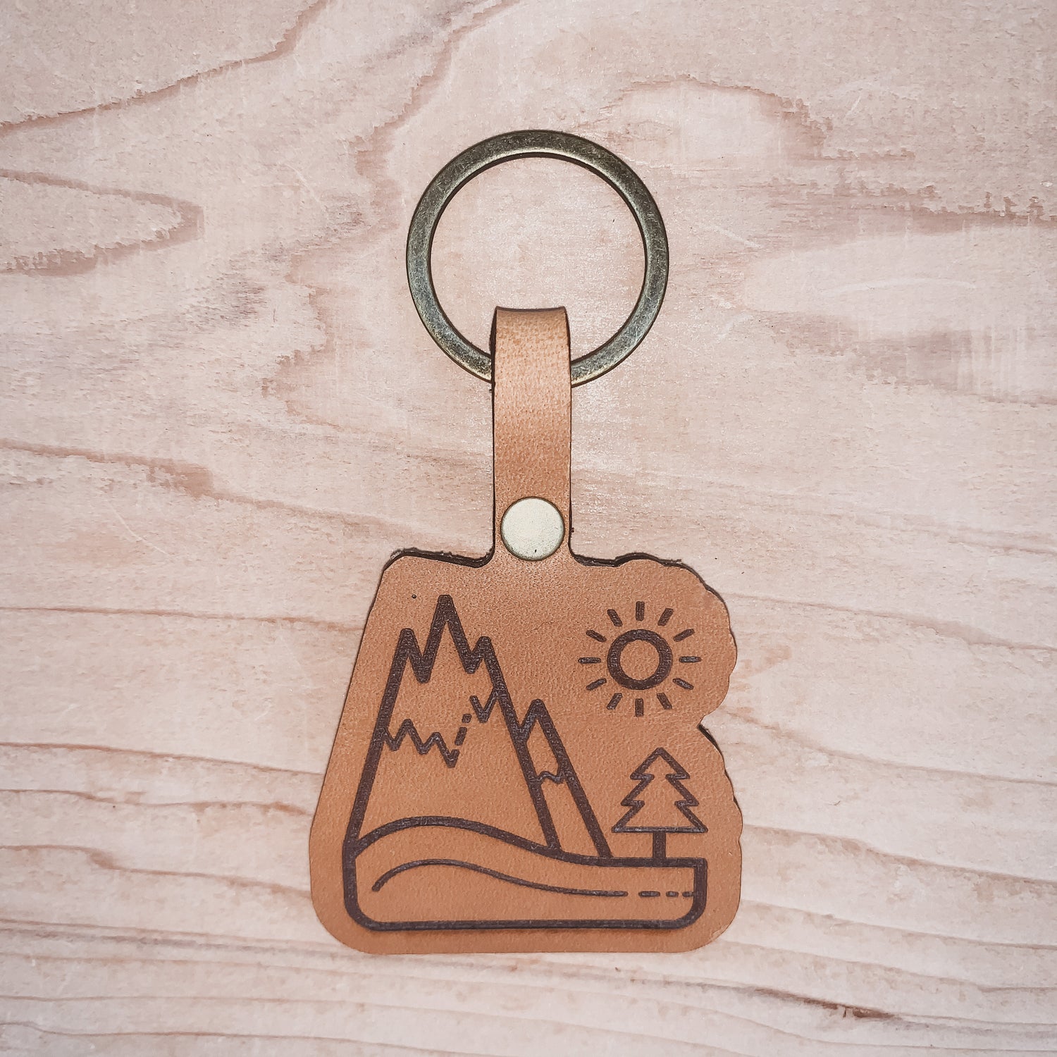 Mountain View Keychain