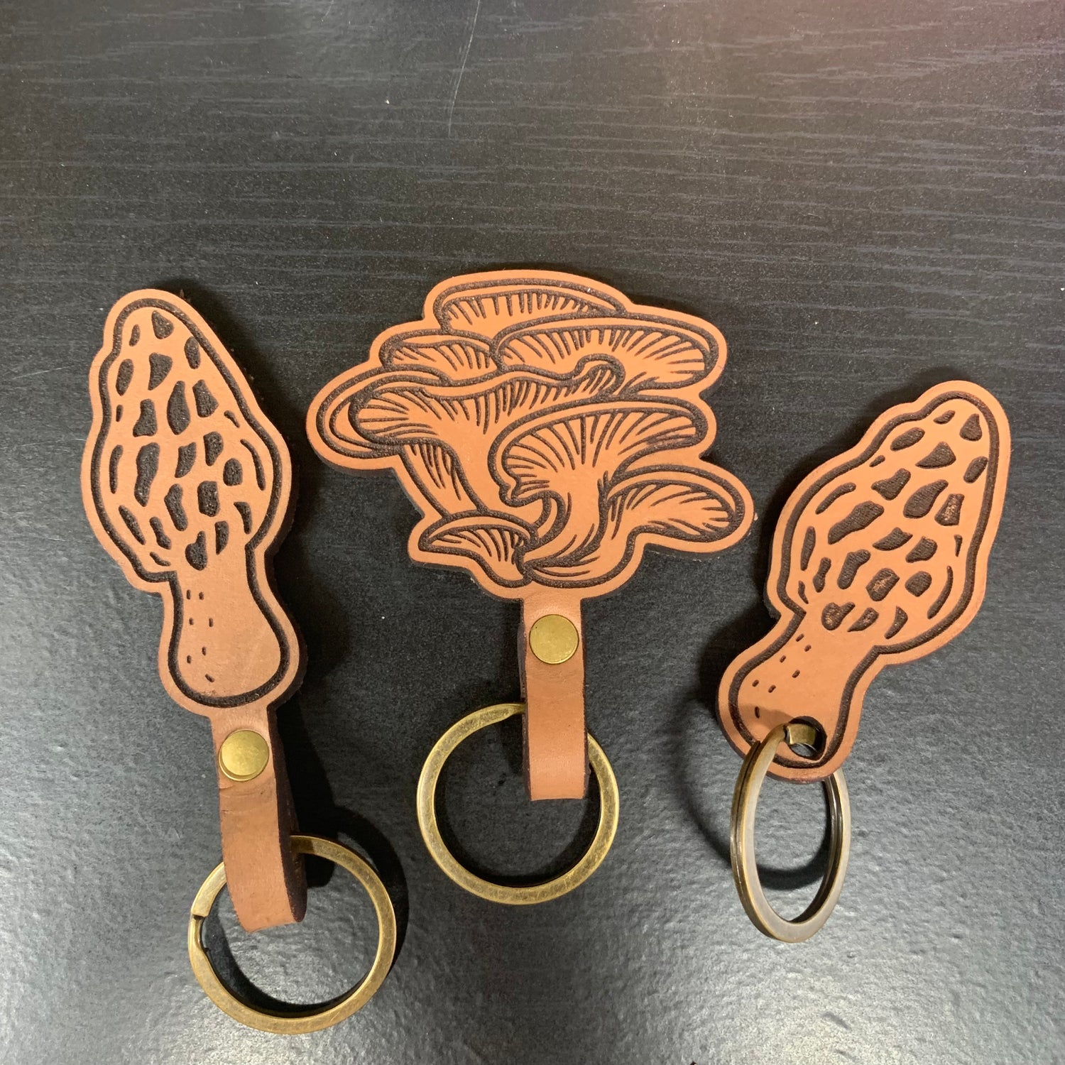 Mushrooms Keychain