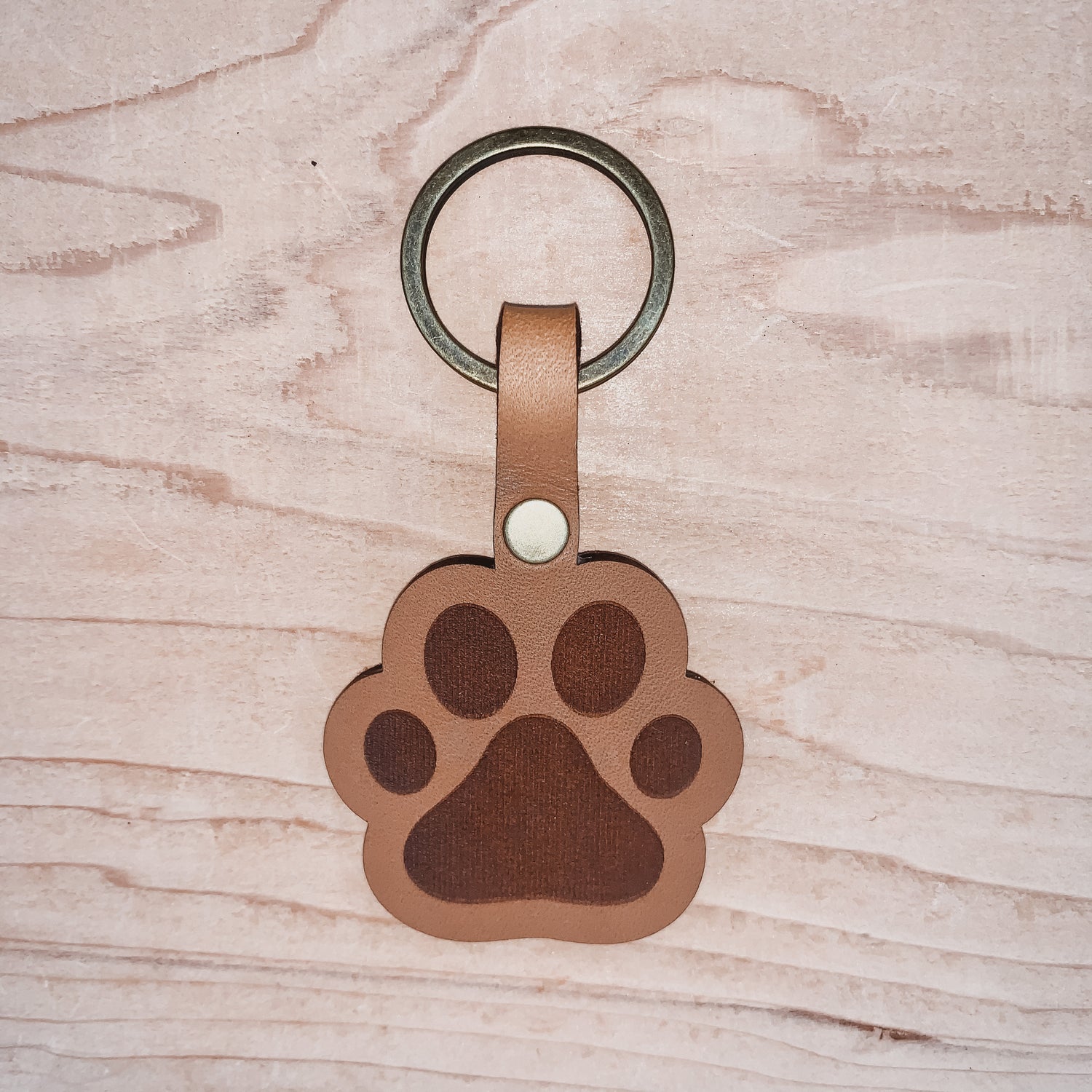 Urban Ag Supply Paw Print Keychain