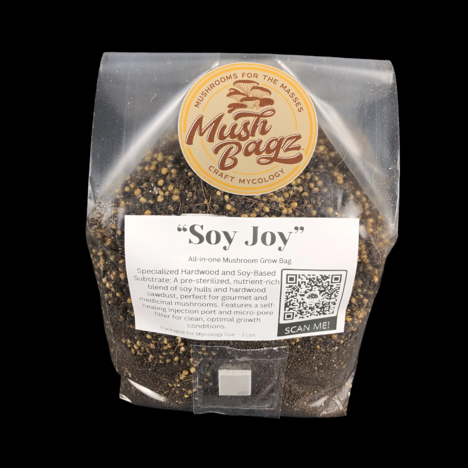 "Soy Joy" All-in-one Mushroom Grow Bag by MsuhBagz