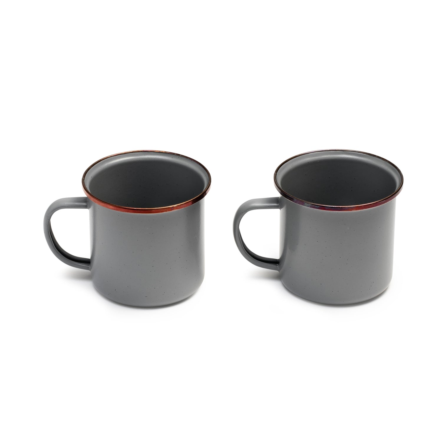 Enamel Cup Set - Slate Gray by Barebones Living