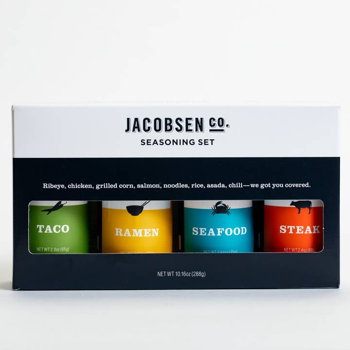 Jacobsen Salt Co. Seasoning  4 Pack