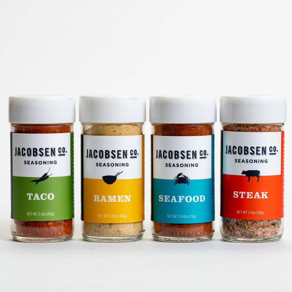 Jacobsen Salt Co. Seasoning  4 Pack