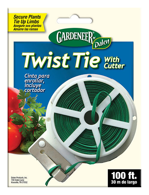 Twist Tie with Cutter 100ft