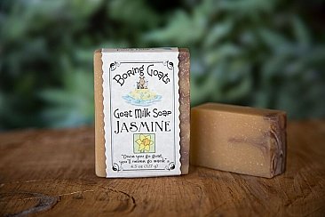 Jasmine Goat Milk Soap by Boring Goats (Full Bar)