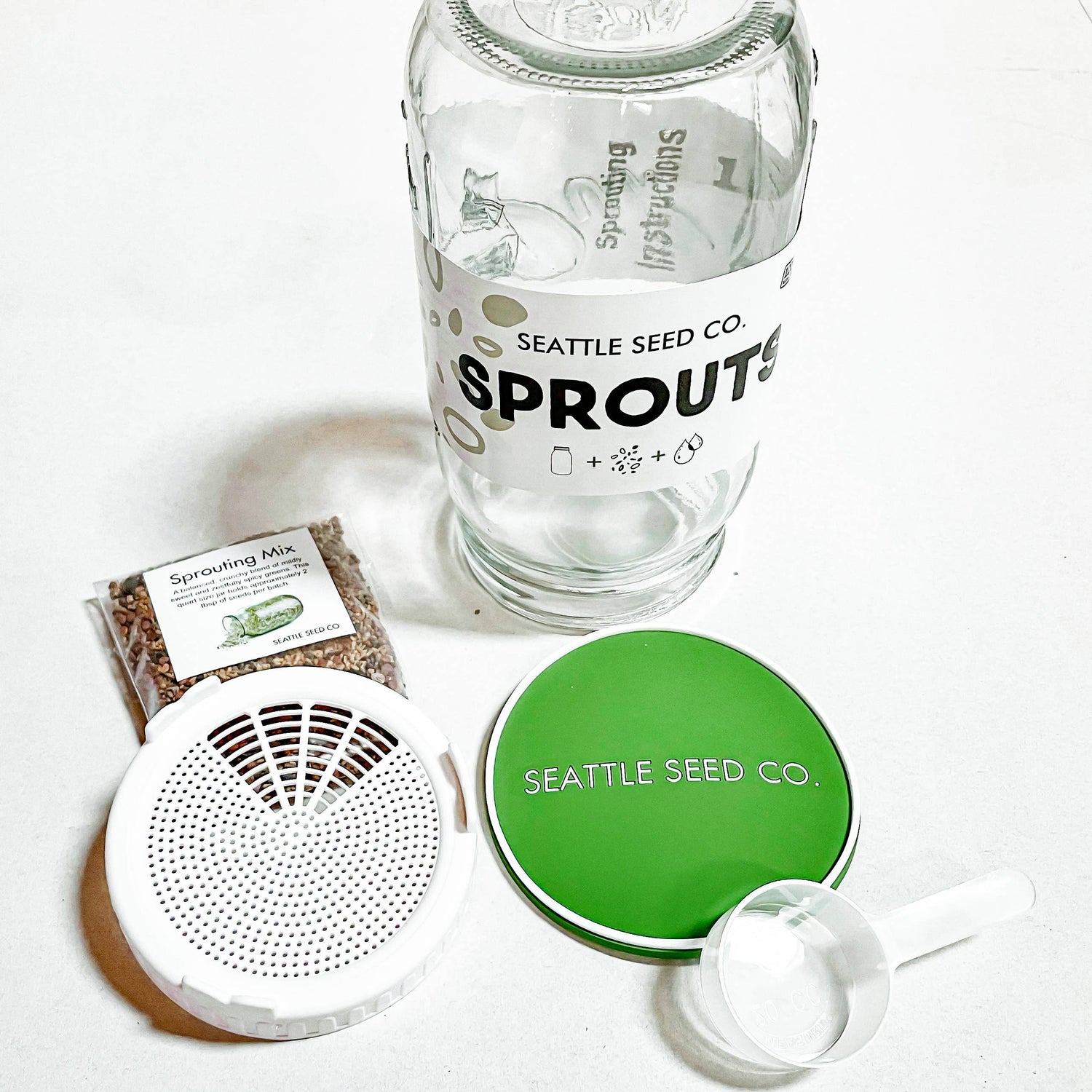 Sprouting Jar Starter Kit - Seattle Seed Co.