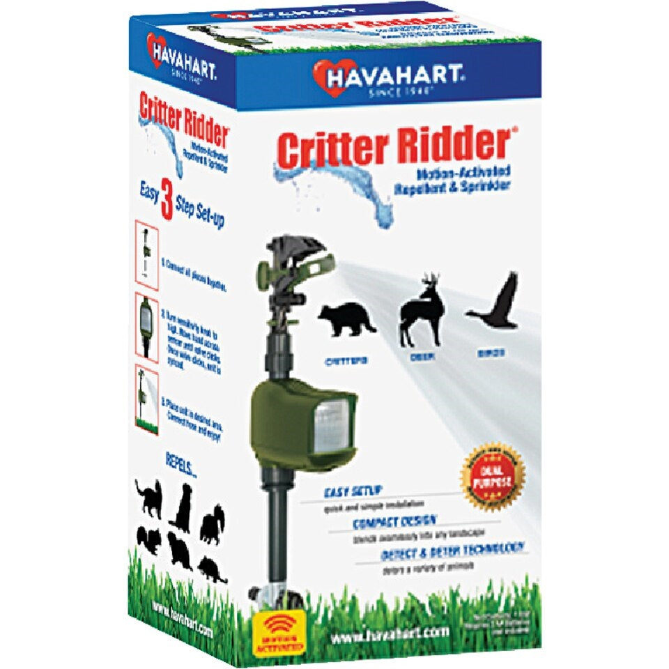 Havahart Critter Ridder - Motion Activated Repellent and Sprinkler