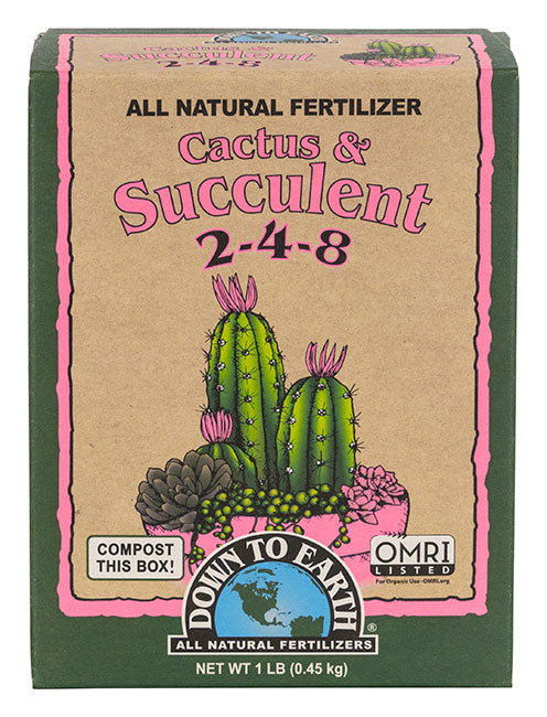 Down To Earth Cactus and Succulent Mix 2-4-8