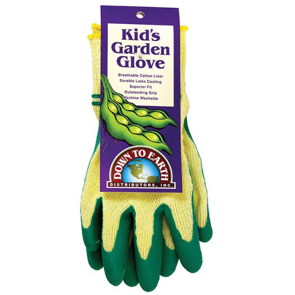 Kid’s Garden Gloves Purple Nitrile - XS - Down To Earth