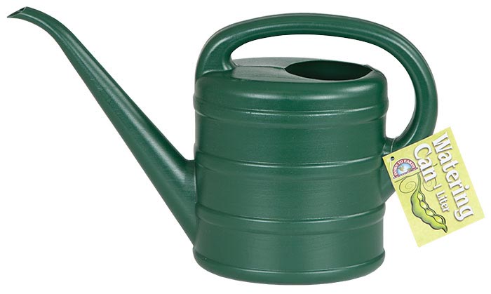 Plastic Watering Can - Dark Green - Down To Earth (1L)