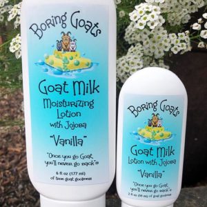 Boring Goats - Goat Milk Lotion - Vanilla - 2oz