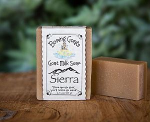 Boring Goats - Sierra Goat Milk Soap - Full Bar