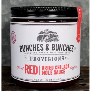 Bunches & Bunches - Dried Chilaca Mole Sauce - Red - 15oz.