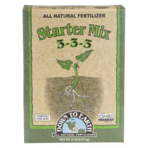 Down To Earth - Starter Mix 3-3-3 - 5lb.