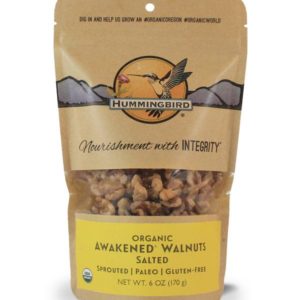 Hummingbird Wholesale - AWAKENED® WALNUTS, SALTED - 6oz.
