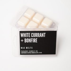 Paradox Candle Co. - Wax Melts - WHITE CURRANT + BONFIRE
