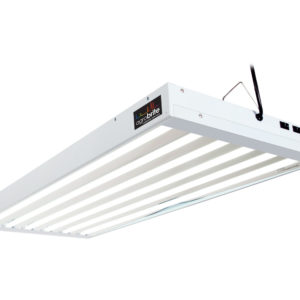 AgroBrite T5 Fluorescent Grow Light - 324W 4' 6 - Tube Fixture with Lamps
